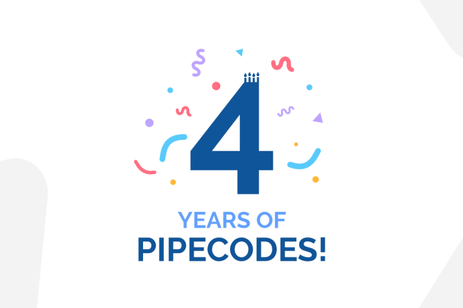 4 years of PIPECODES